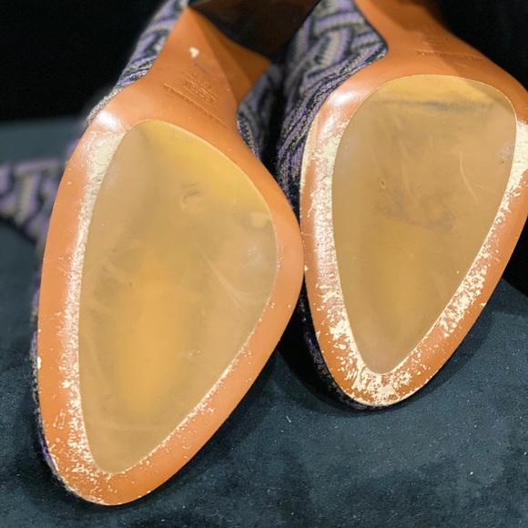 MISSONI Cestino Ankle bootie - Violet - Picture 9 of 12